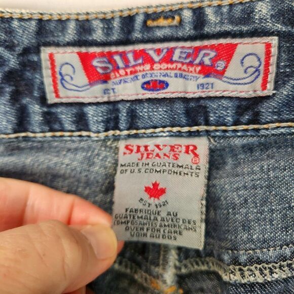 Silver Jeans Women's  Bootcut Mid Rise Medium Wash Sz 27 Jeans Pants - Picture 6 of 11